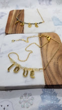 Load image into Gallery viewer, From V-O-T-E to L-O-V-E Necklace (BESTSELLER)

