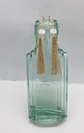 Gemstone Gold Tassels