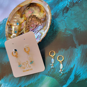 Opal Fancy (Gold & Turquoise)