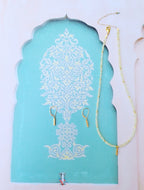 Broad Strokes: Ethiopian Opal with gold bars (October ♎ birthstone)