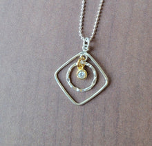 Load image into Gallery viewer, Geometry Branching Out (Mixed Metal &amp; Silver)
