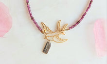 Load image into Gallery viewer, Swallow 🐦💌: Messenger of Love &amp; Hope (Silver &amp; Gold, Blue &amp; Pink)
